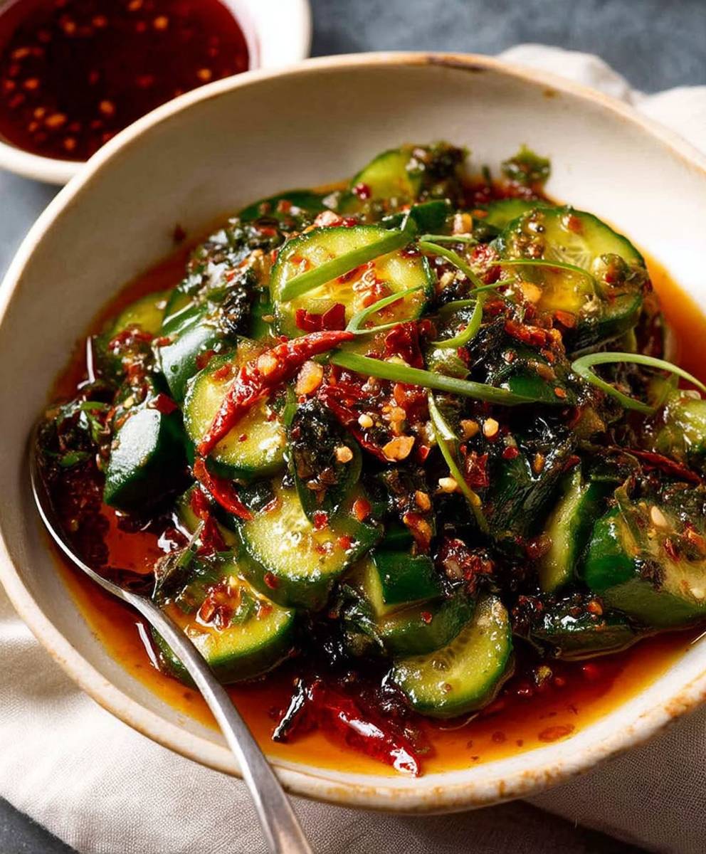 Spicy Asian Cucumber Salad
