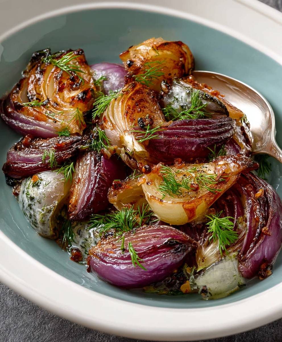 Roasted Onion Salad