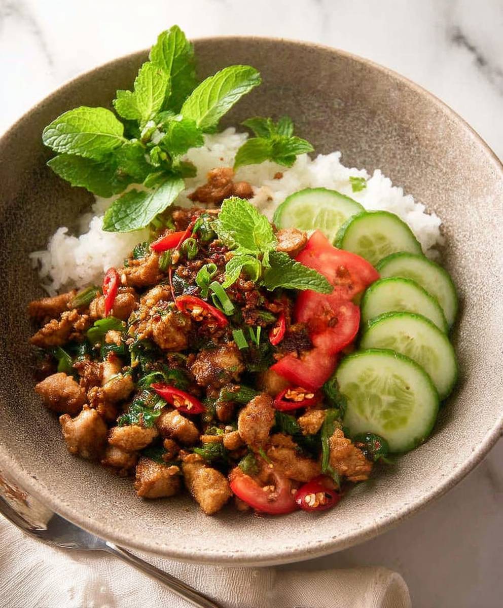 Thai chicken stir fry