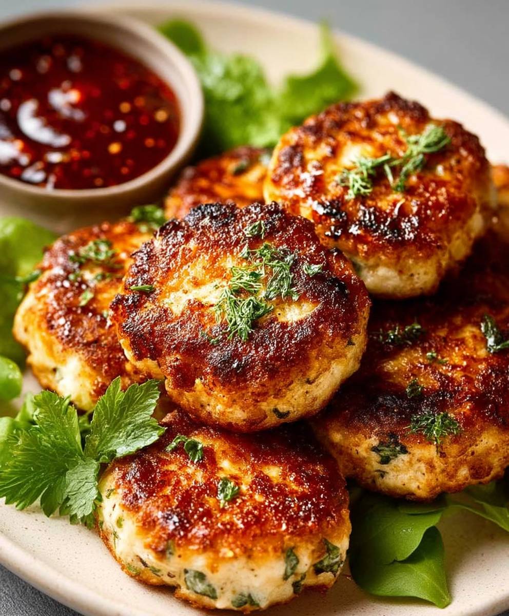 Chicken rissoles