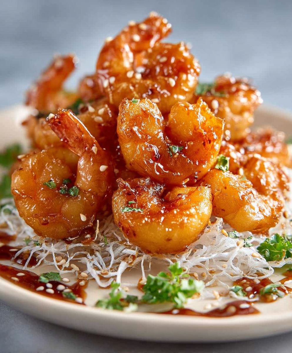 Honey Prawns