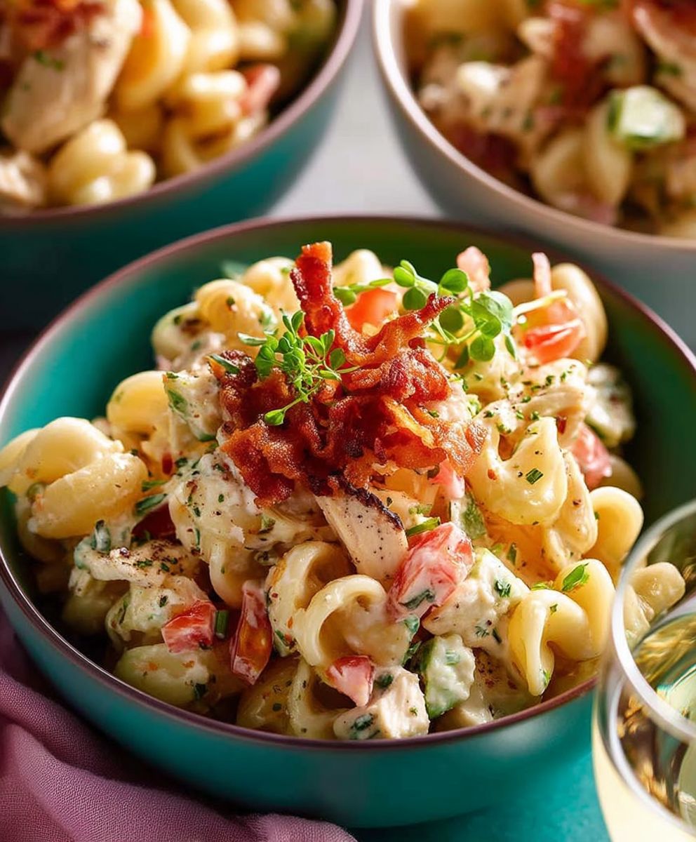 Chicken pasta salad