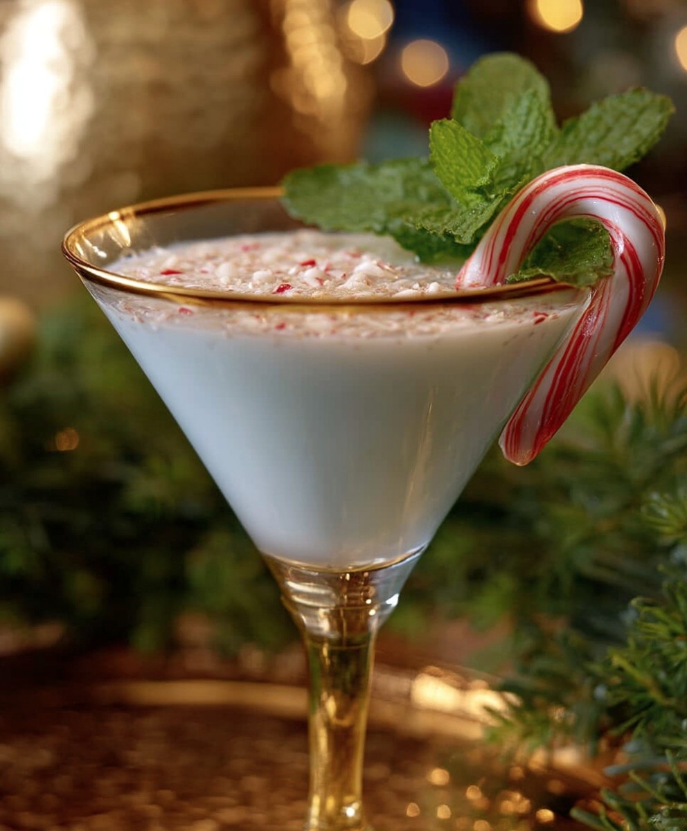Peppermint Martini Cocktail