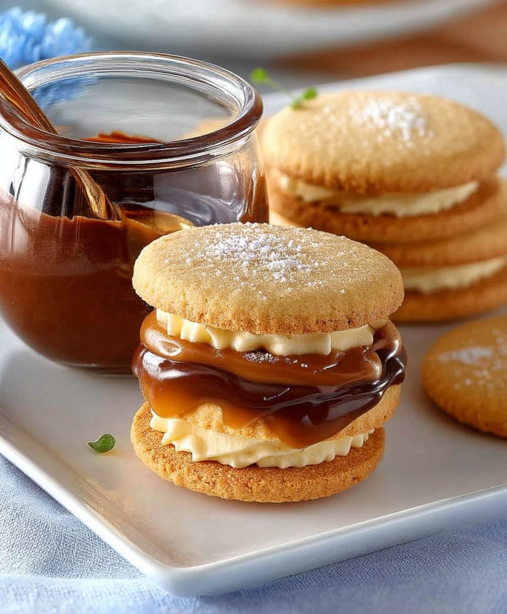 Dulce De Leche Shortbread Sandwich