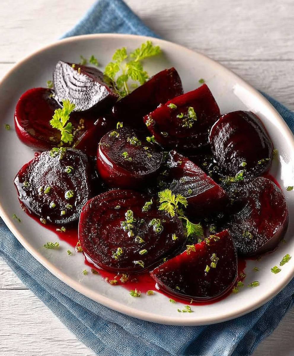 Balsamic Glazed Beetroot