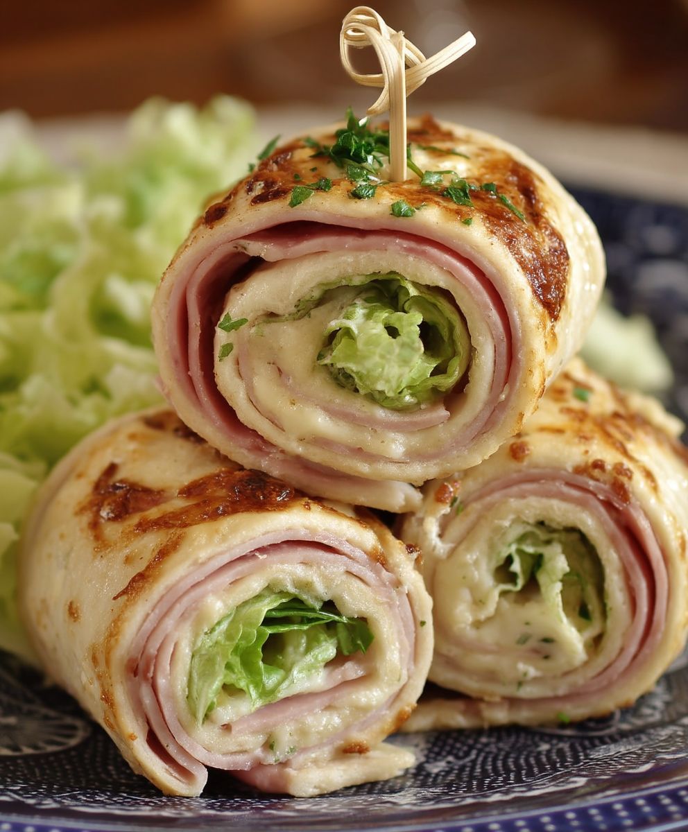 Ham and Cheese Pinwheels