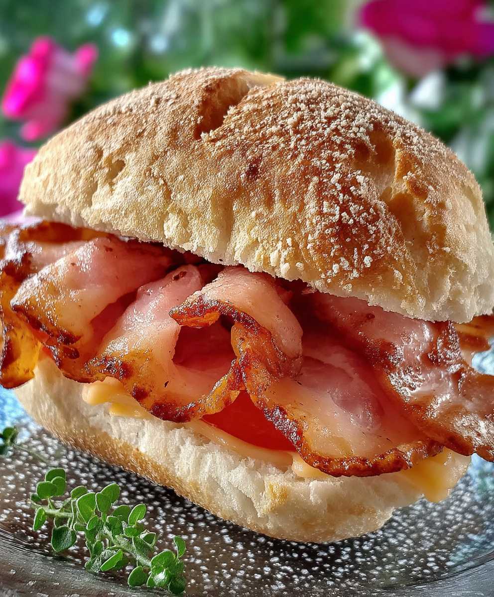 Bacon Butty Sandwich