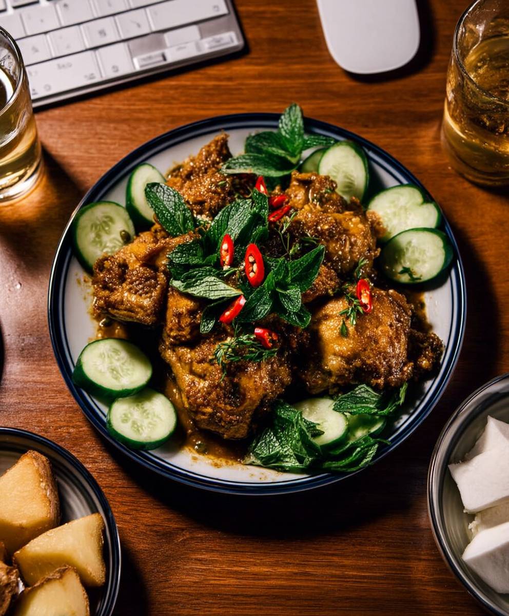 Instant Pot Chicken Rendang