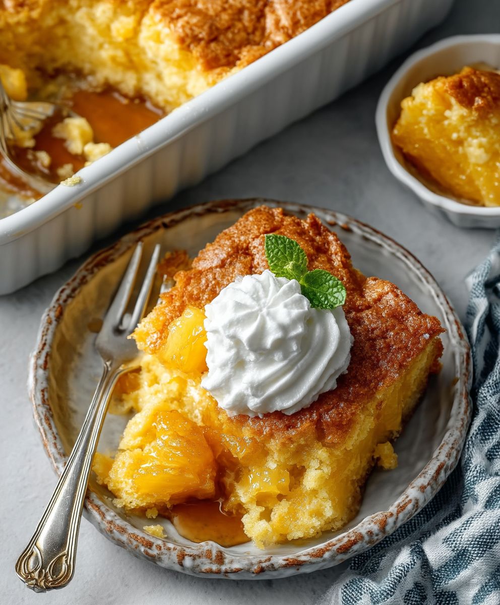 Pineapple Dump Cake