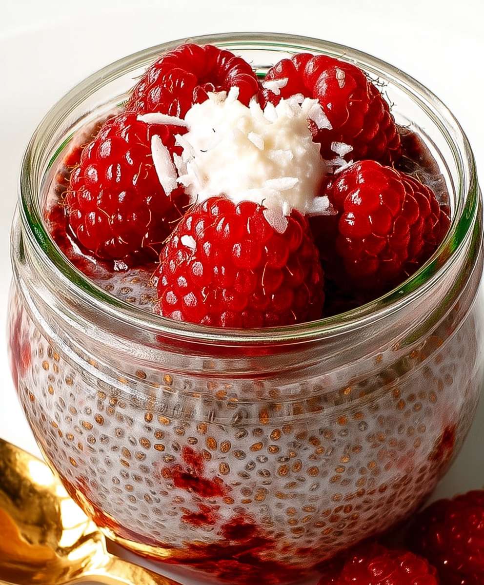 Raspberry Chia Pudding