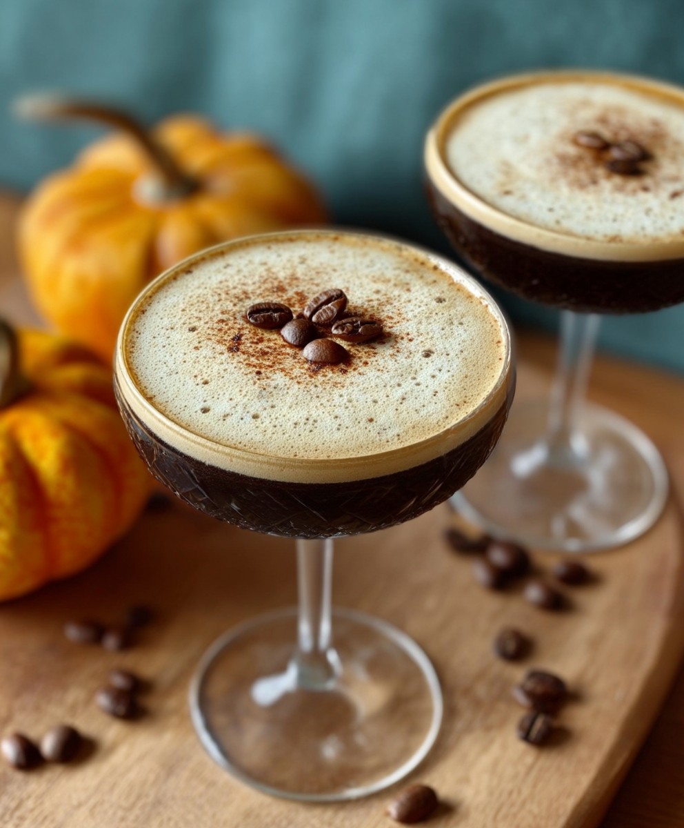 Pumpkin Spice Espresso Martini