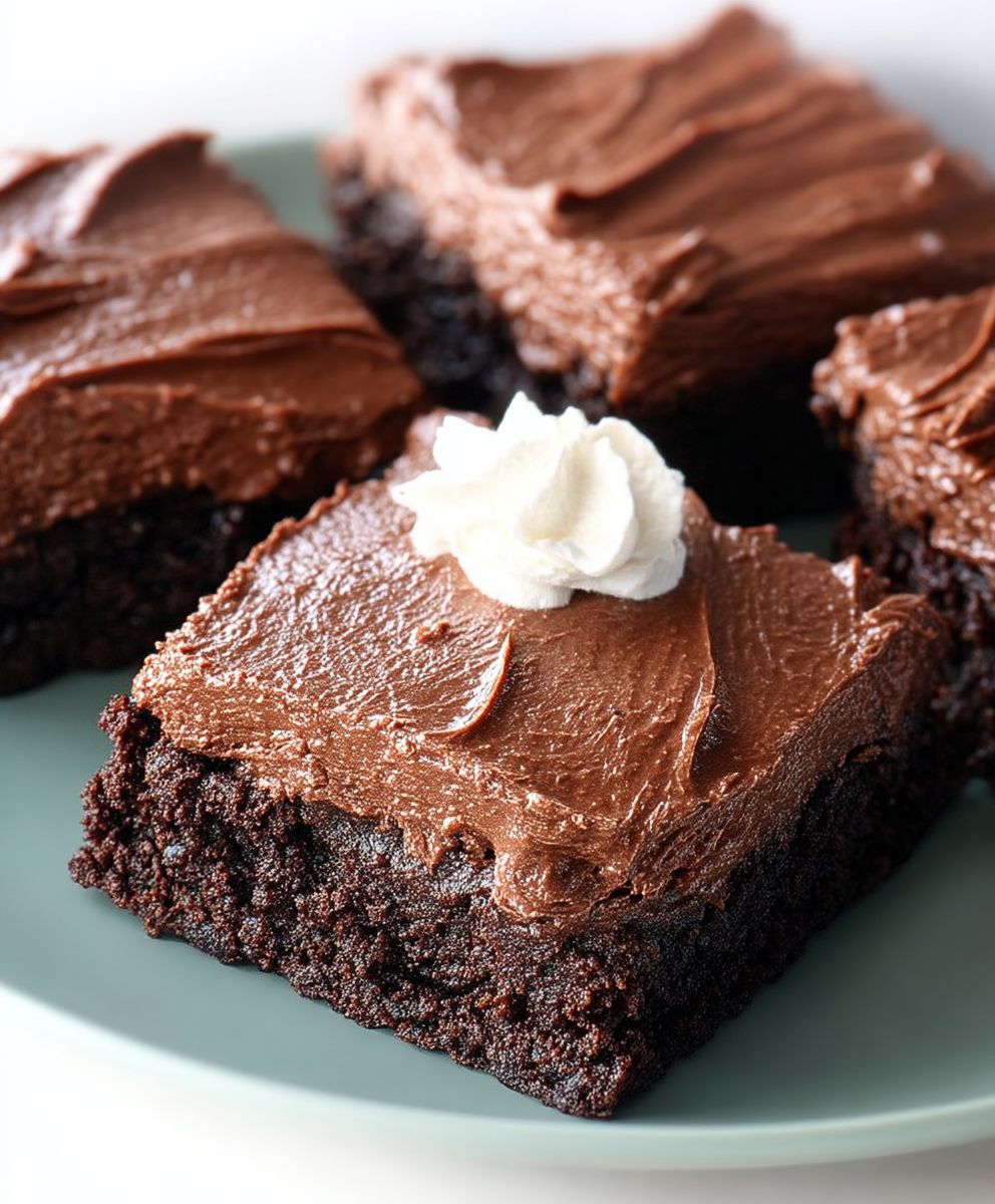 Chocolate Frosted Brownies