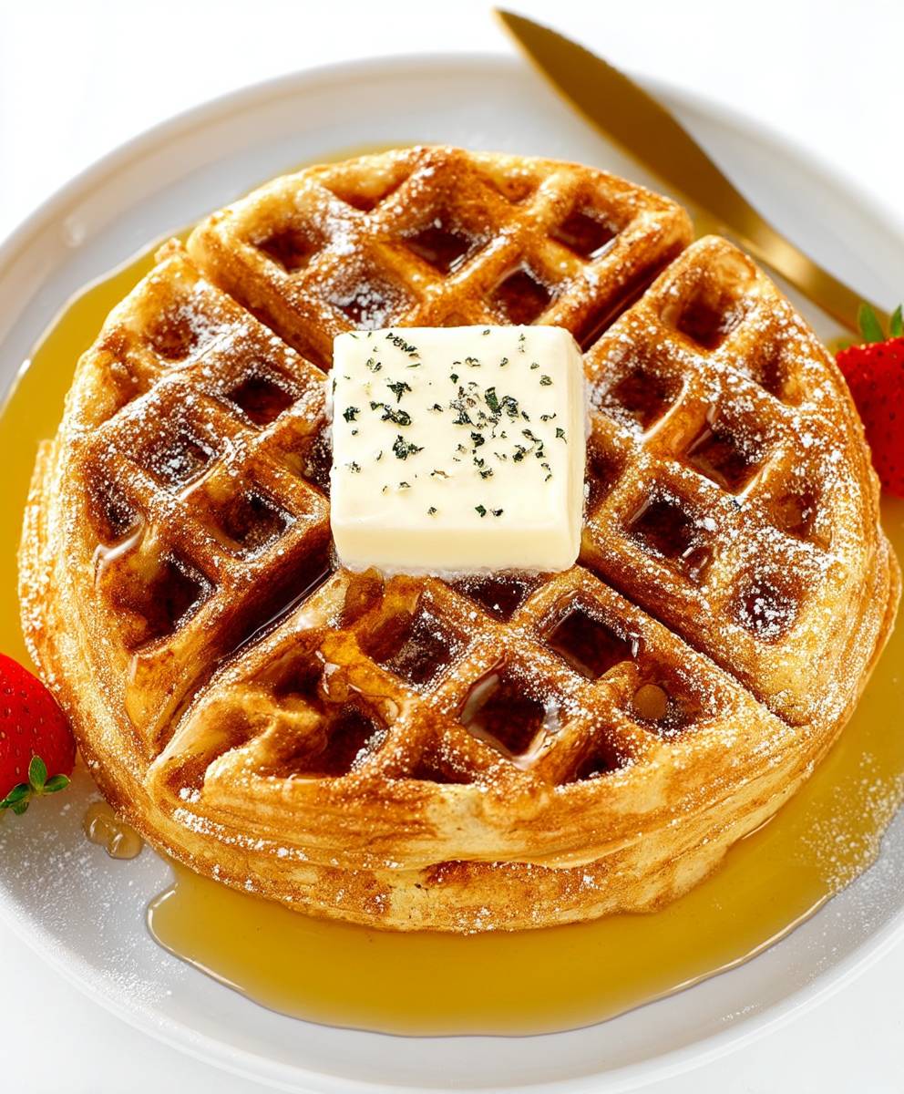 Greek Yogurt Waffles