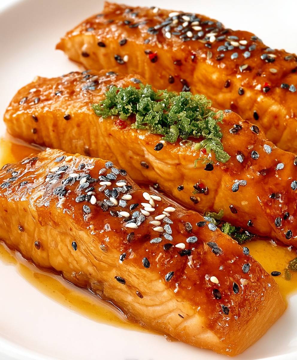 Honey Sriracha Salmon
