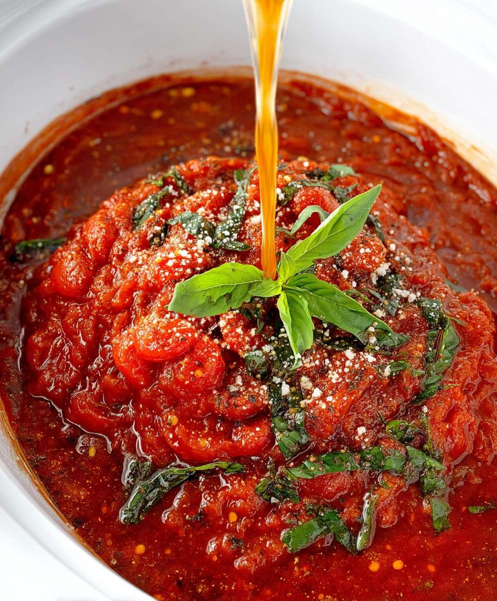 Slow Cooker Tomato Sauce