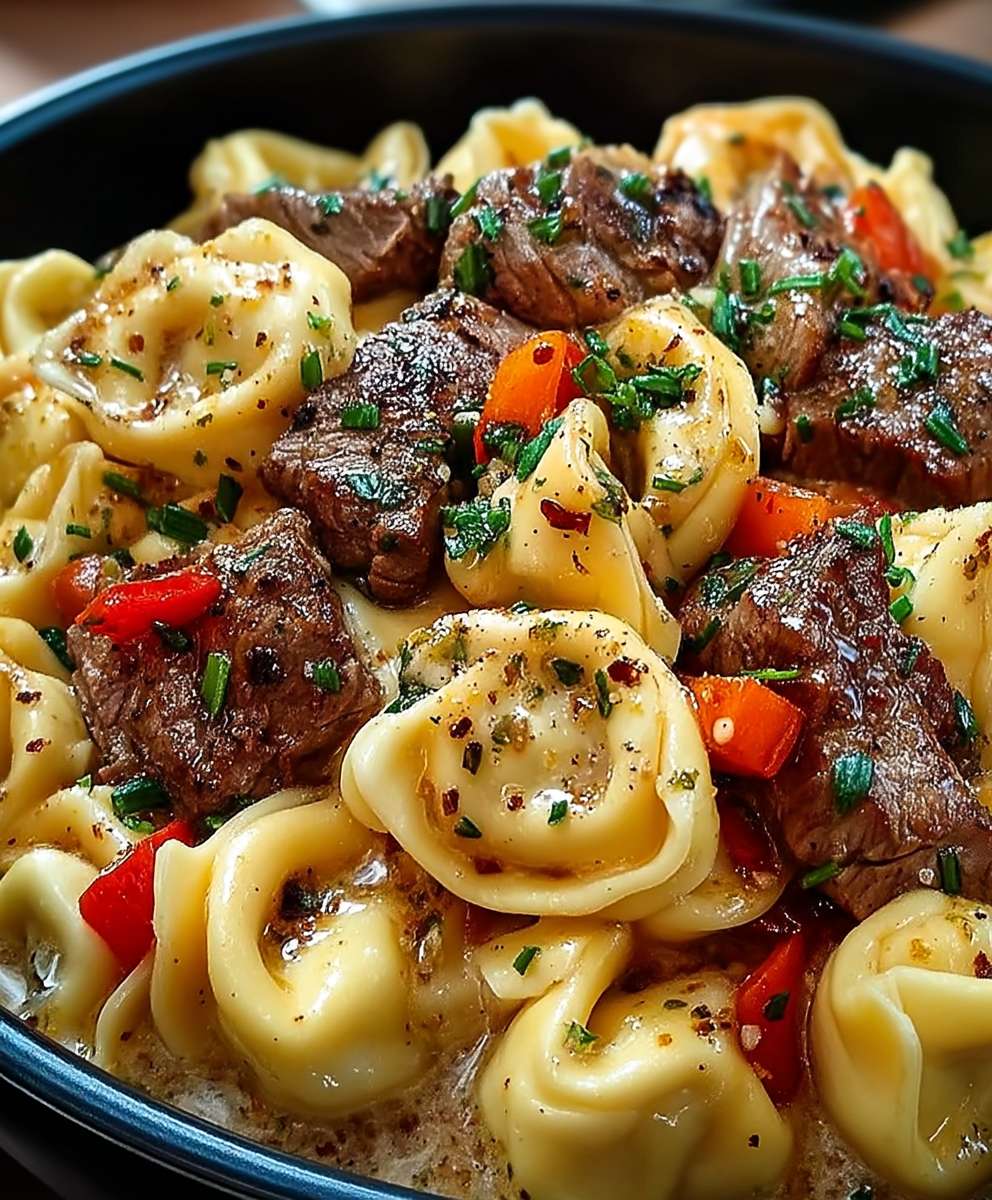 Cheesesteak Tortellini