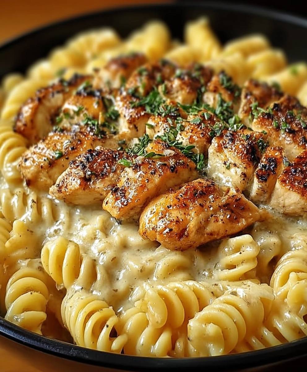 Garlic Butter Chicken Rotini