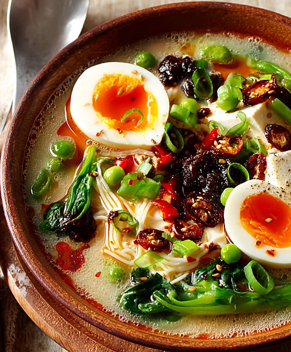 Miso tofu soup