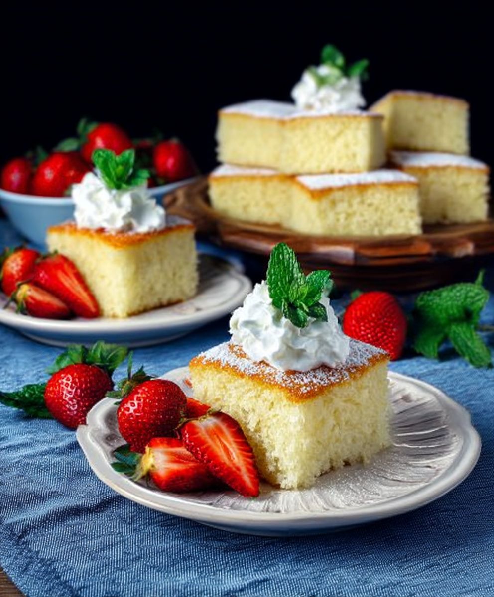 Homemade White Cake