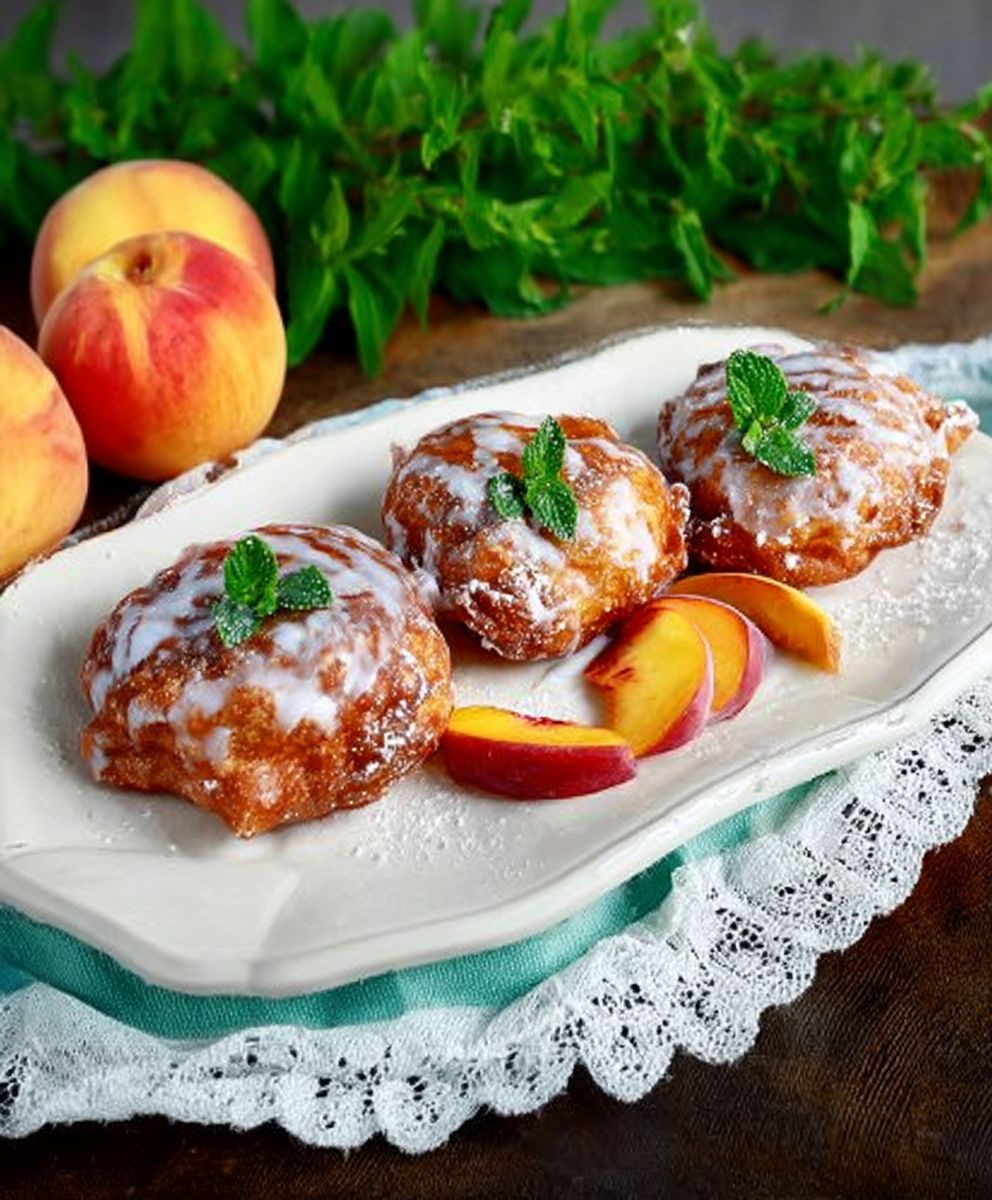 Peach Fritters