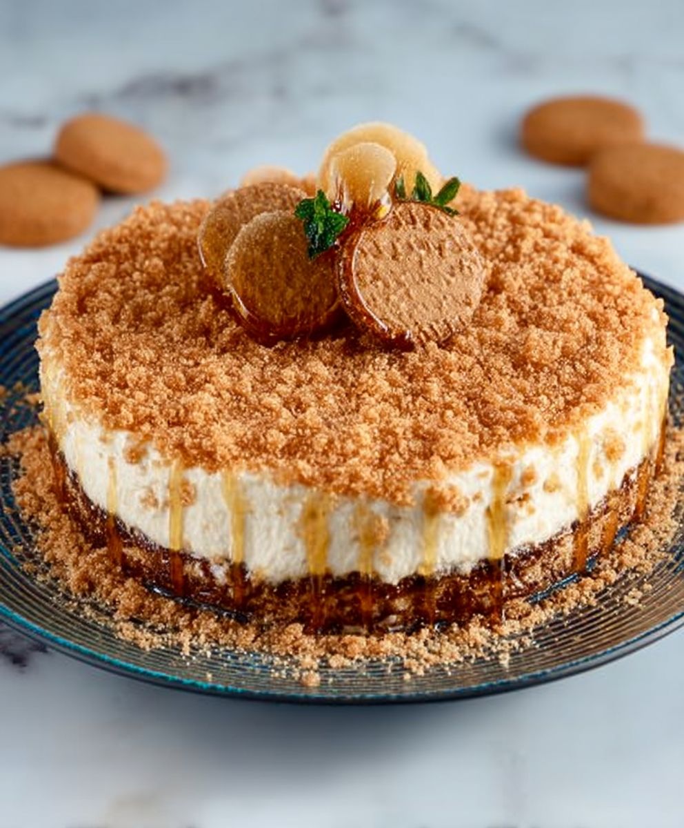 Ginger Mascarpone Icebox Cake