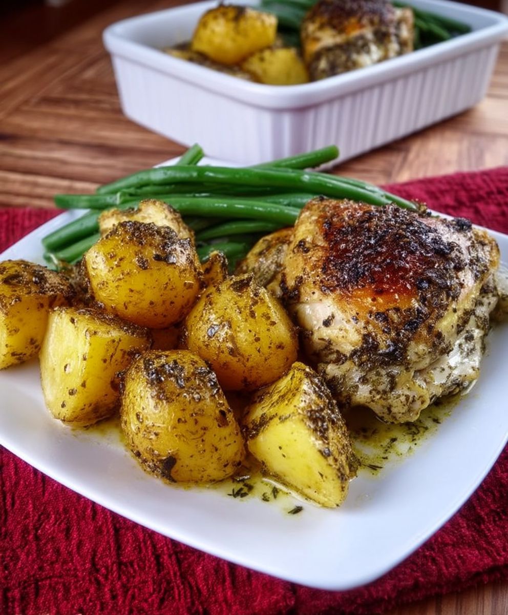 Greek lemon chicken potatoes