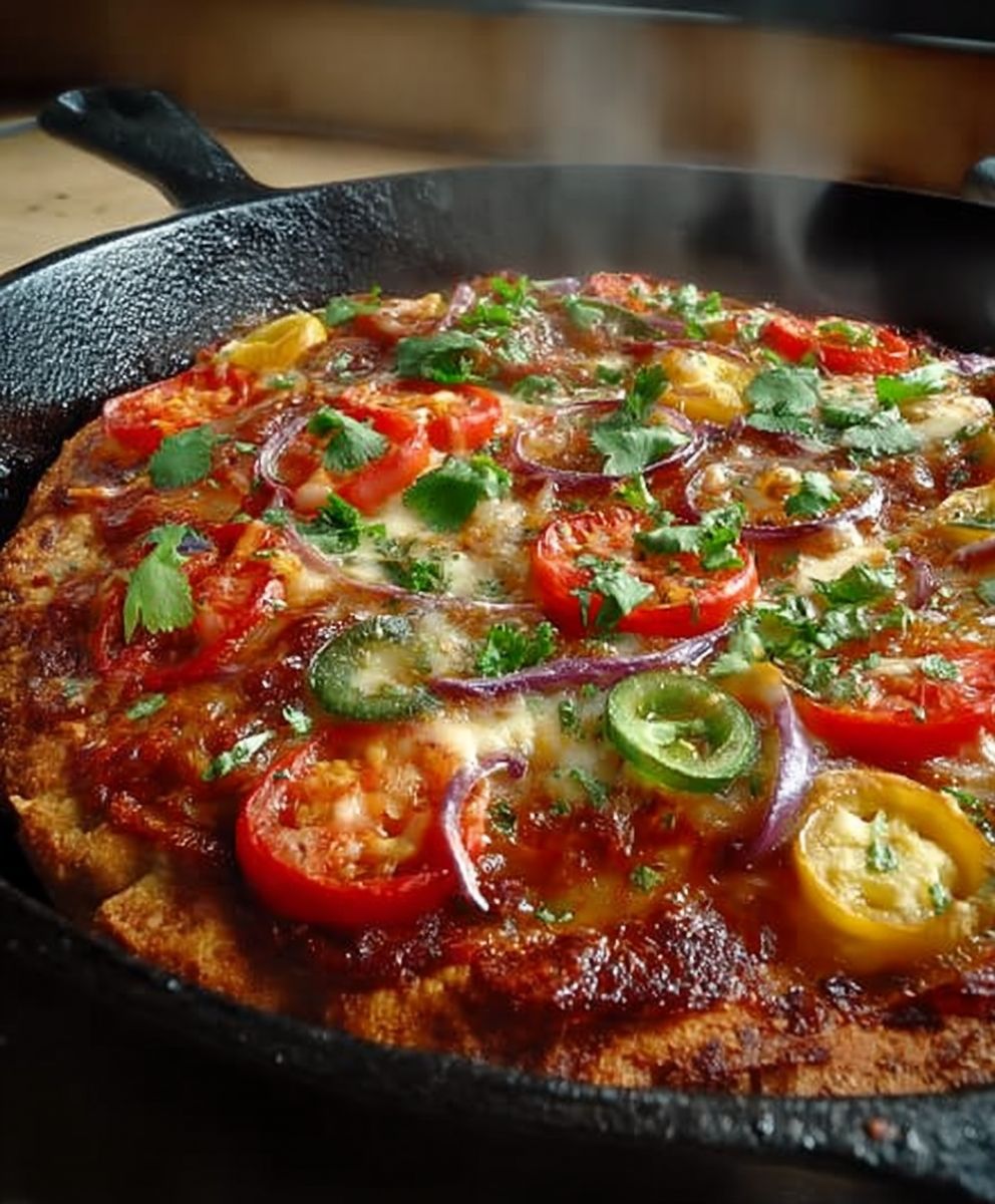 Cast Iron Skillet Pizza