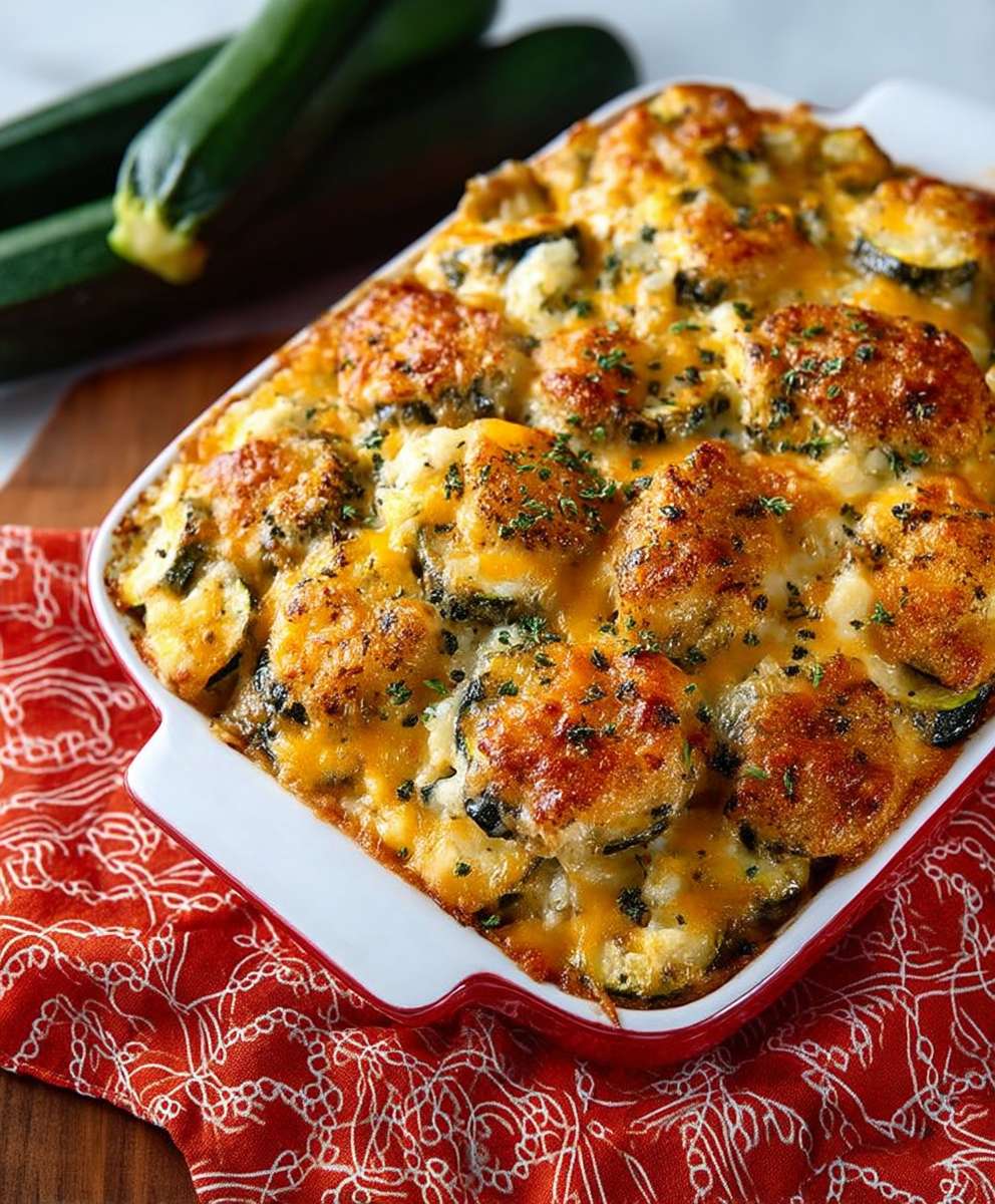 Sausage zucchini casserole