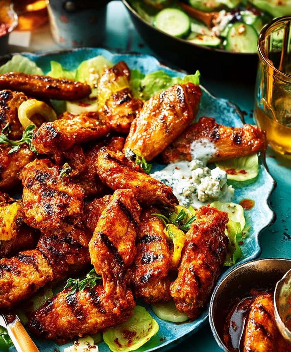 Buffalo wings blue caesar