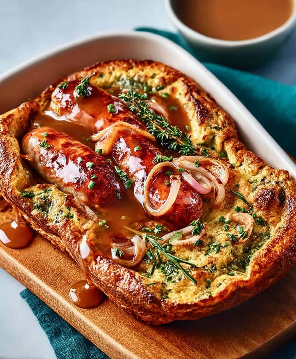 Air Fryer Toad in Hole