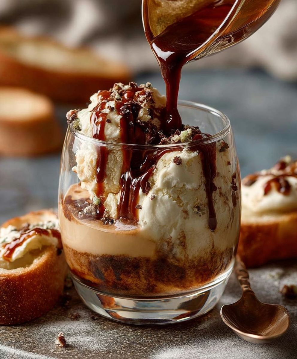Italian Affogato Coffee