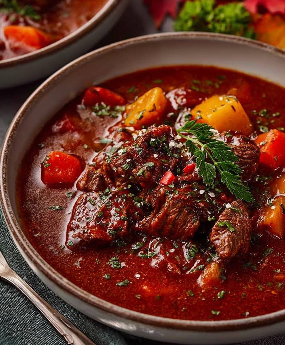Hungarian beef goulash