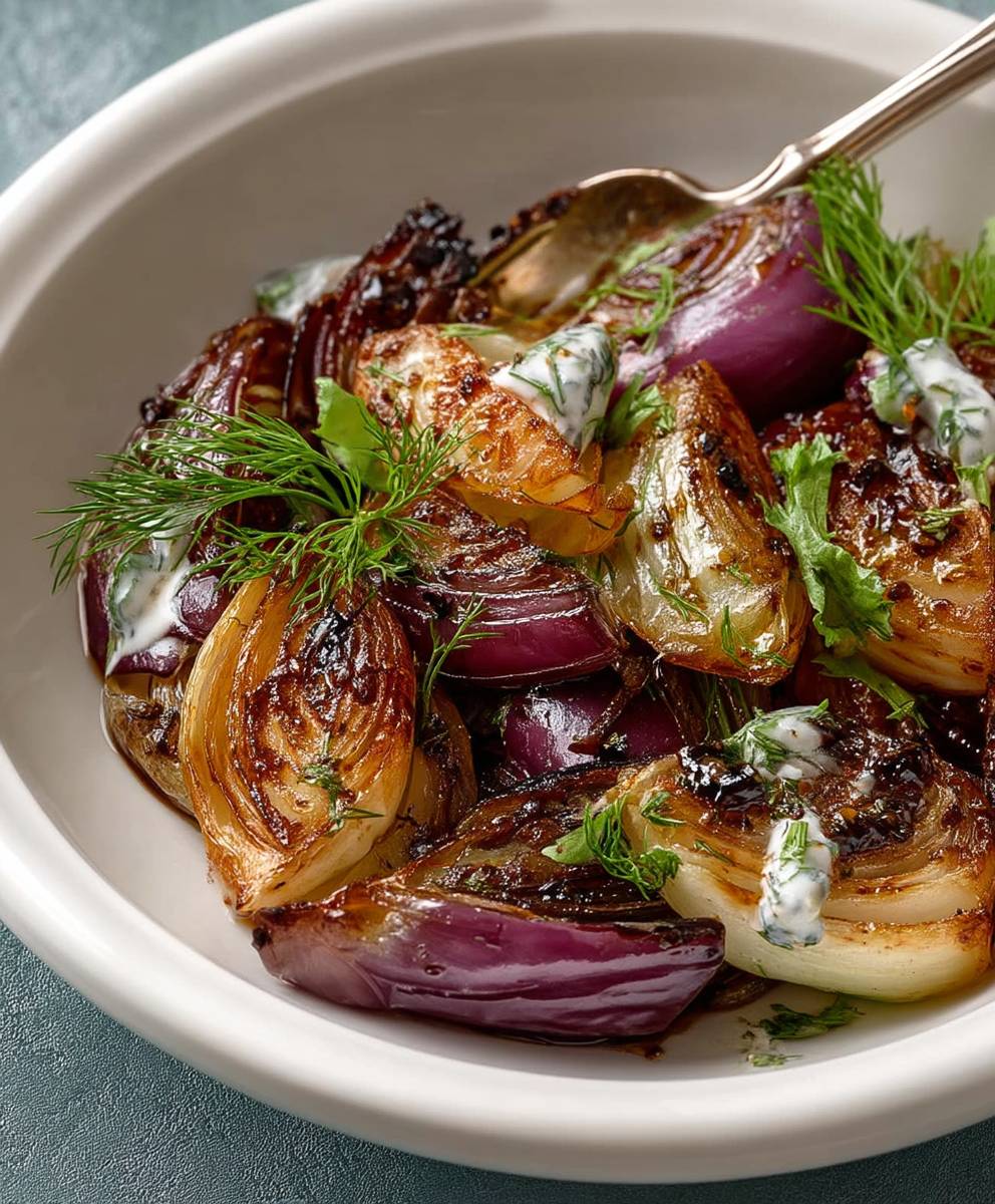 Roasted Onion Salad