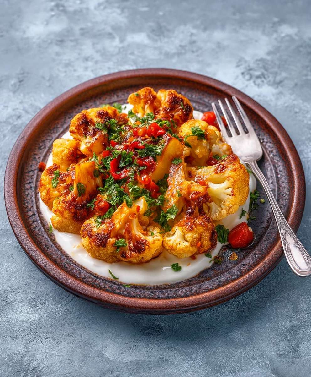 Turkish baked cauliflower