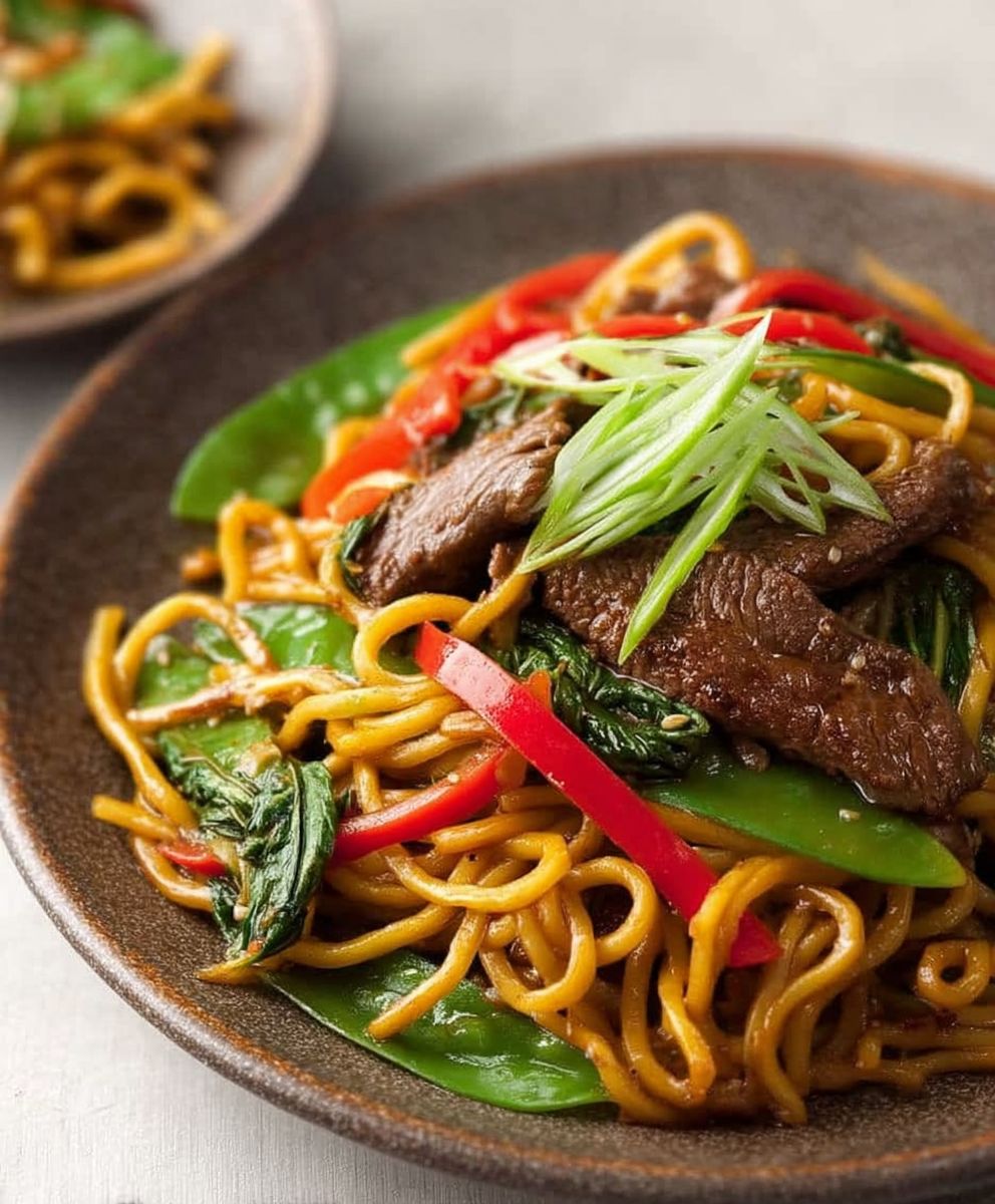 Spicy Beef Hokkien Noodles