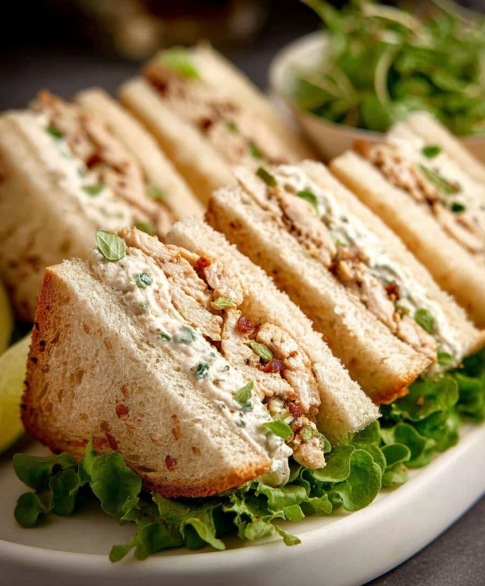 Chicken sandwiches gatherings