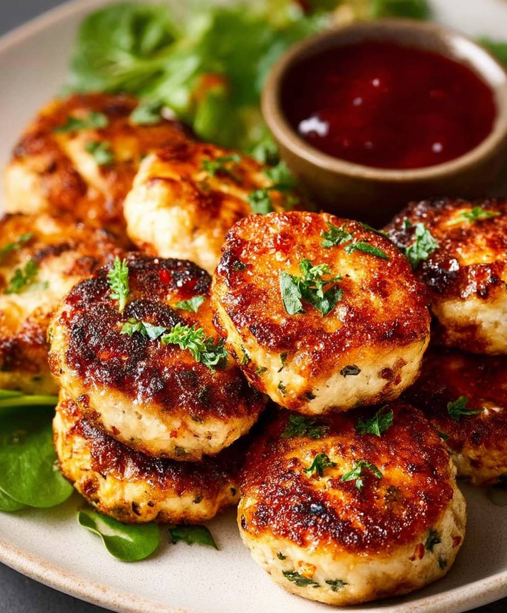 Chicken rissoles