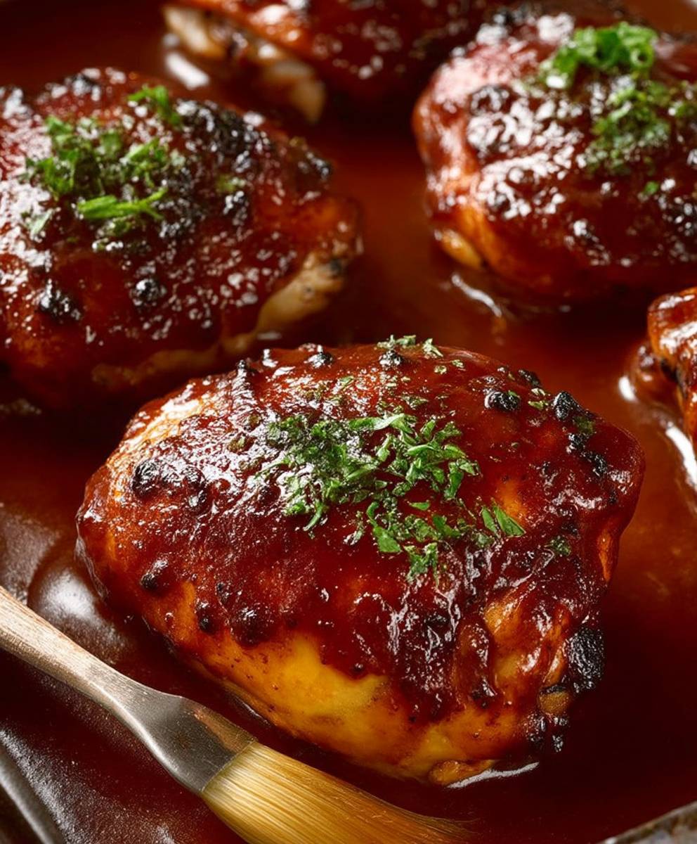 Oven Baked BBQ Chicken