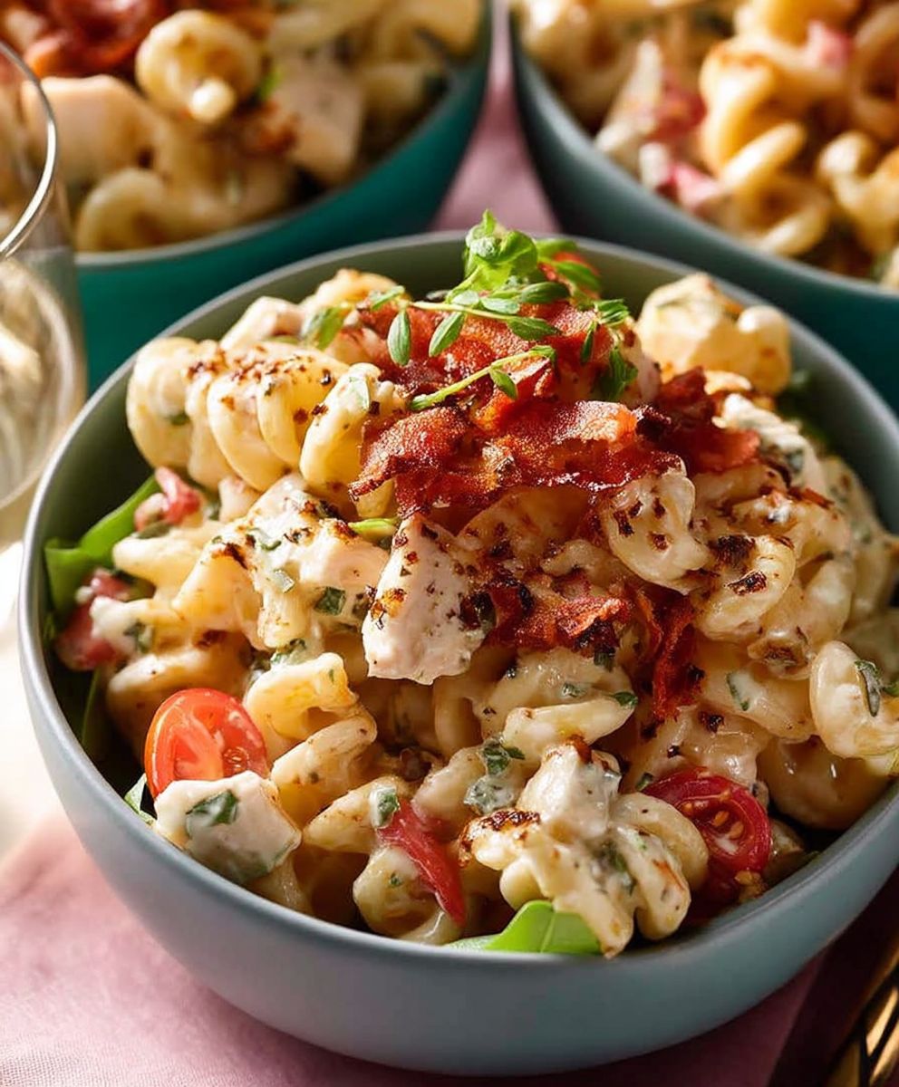Chicken pasta salad