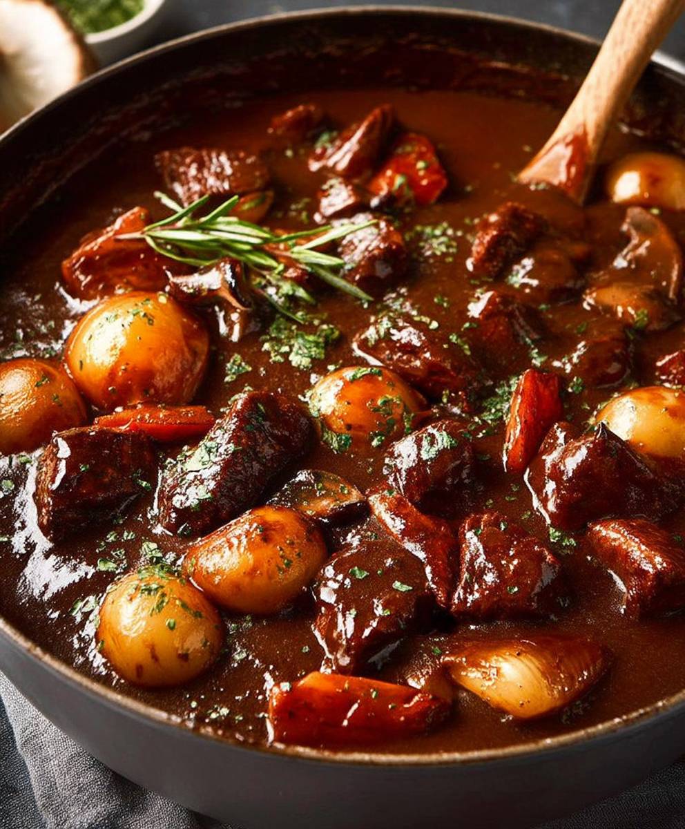 Beef Bourguignon Burgundy