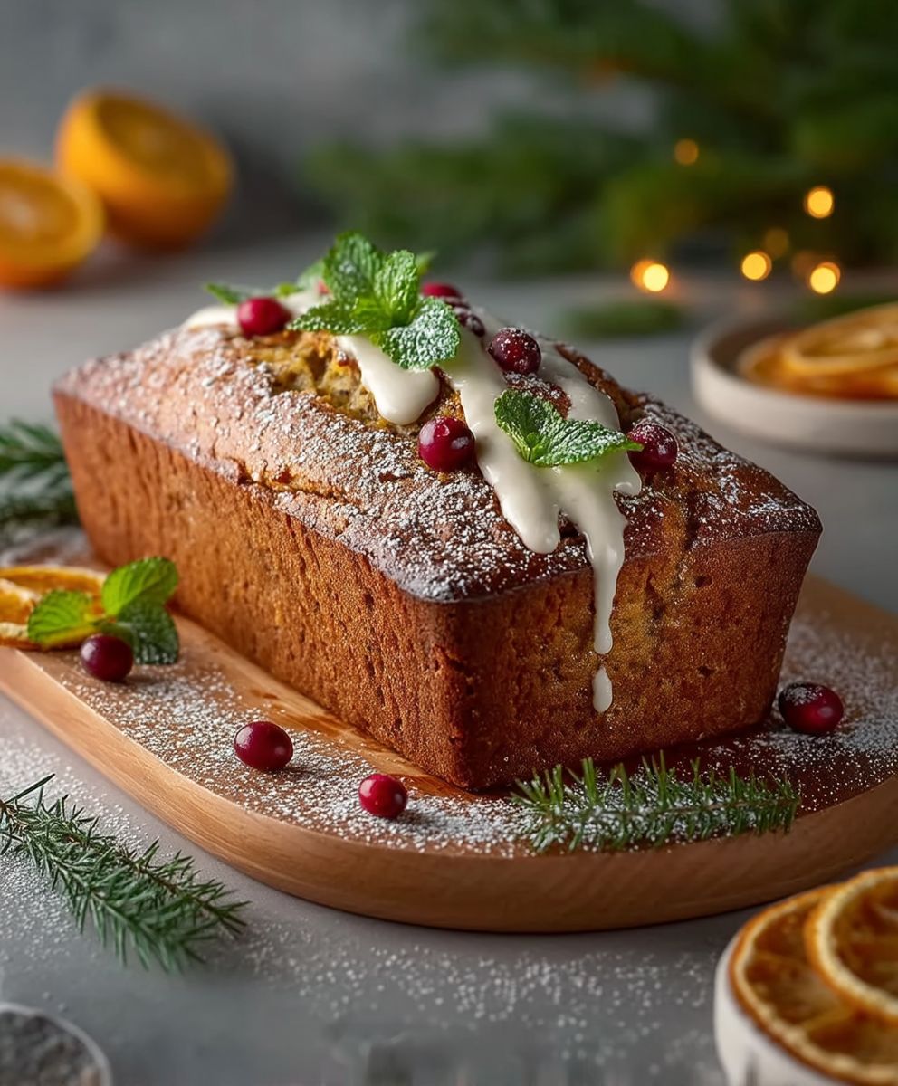 Christmas Banana Bread