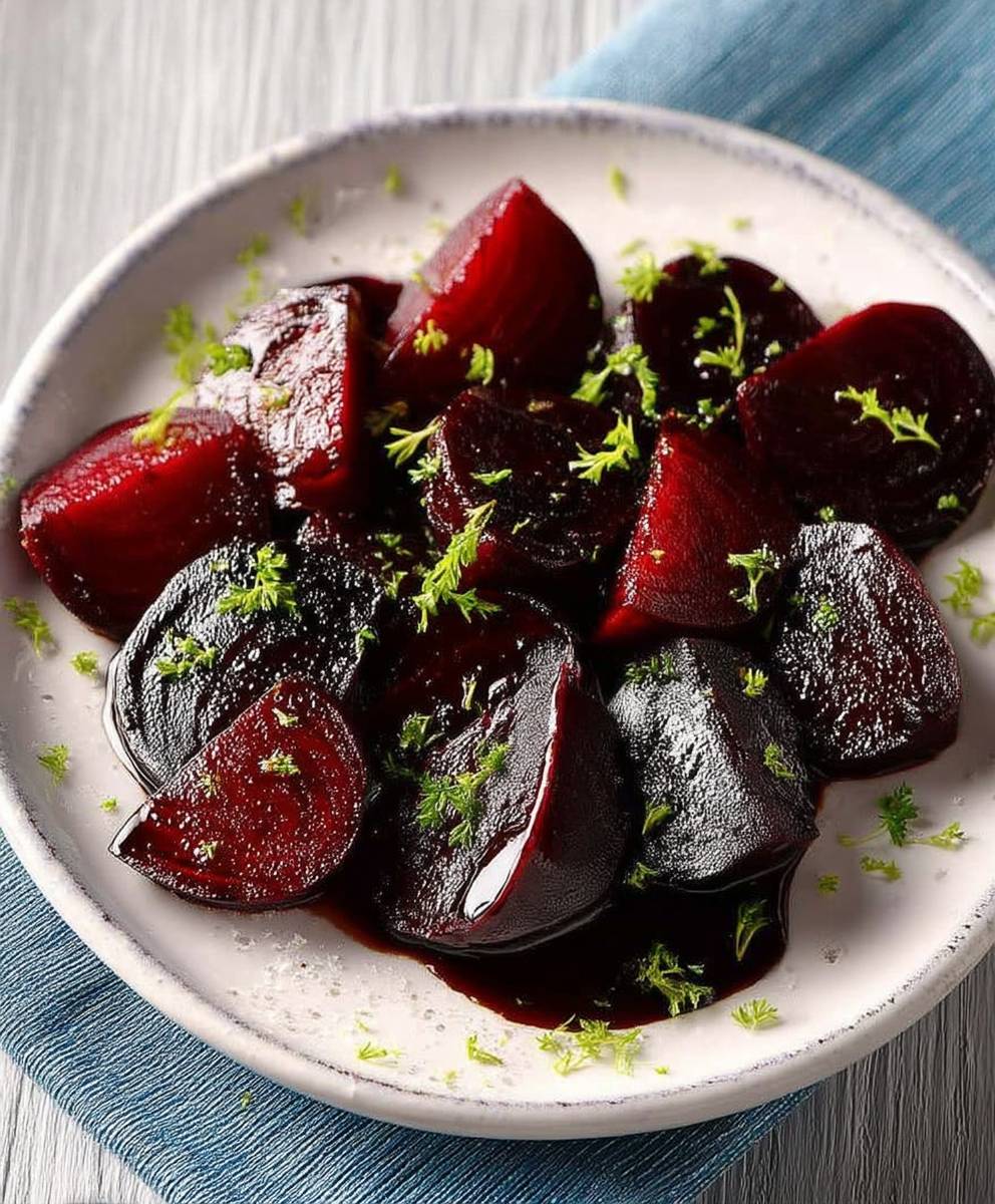 Balsamic Glazed Beetroot