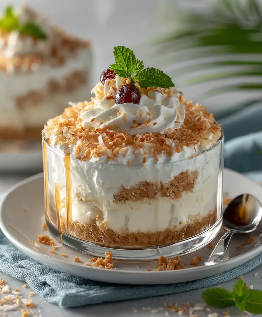 Coconut Cream Lush Dessert