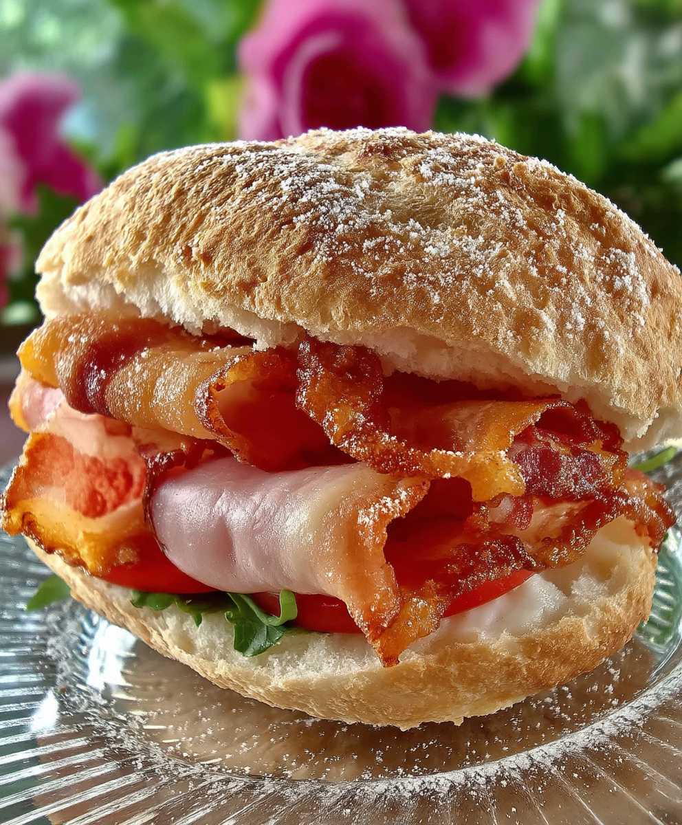 Bacon Butty Sandwich