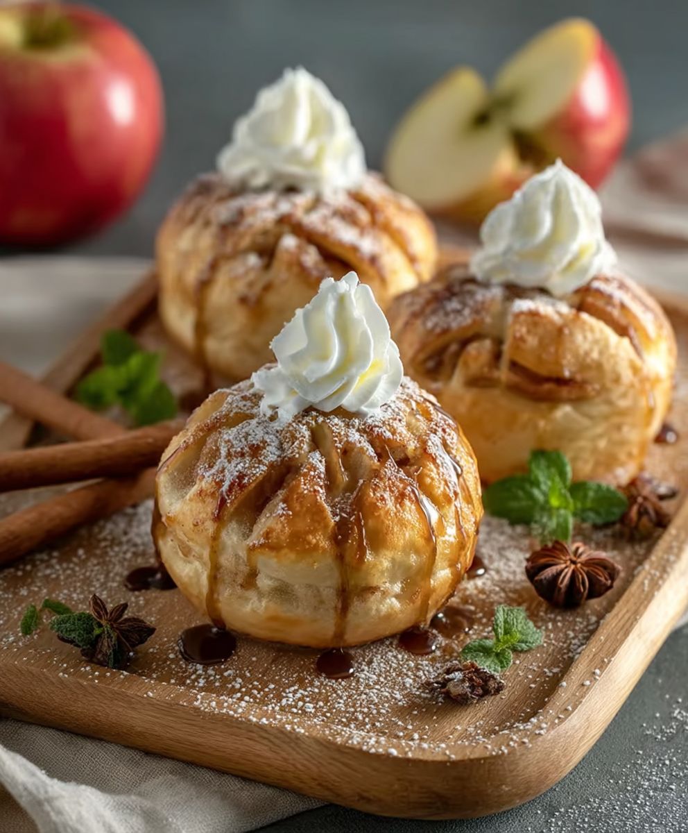 Air Fryer Apple Pie Bombs