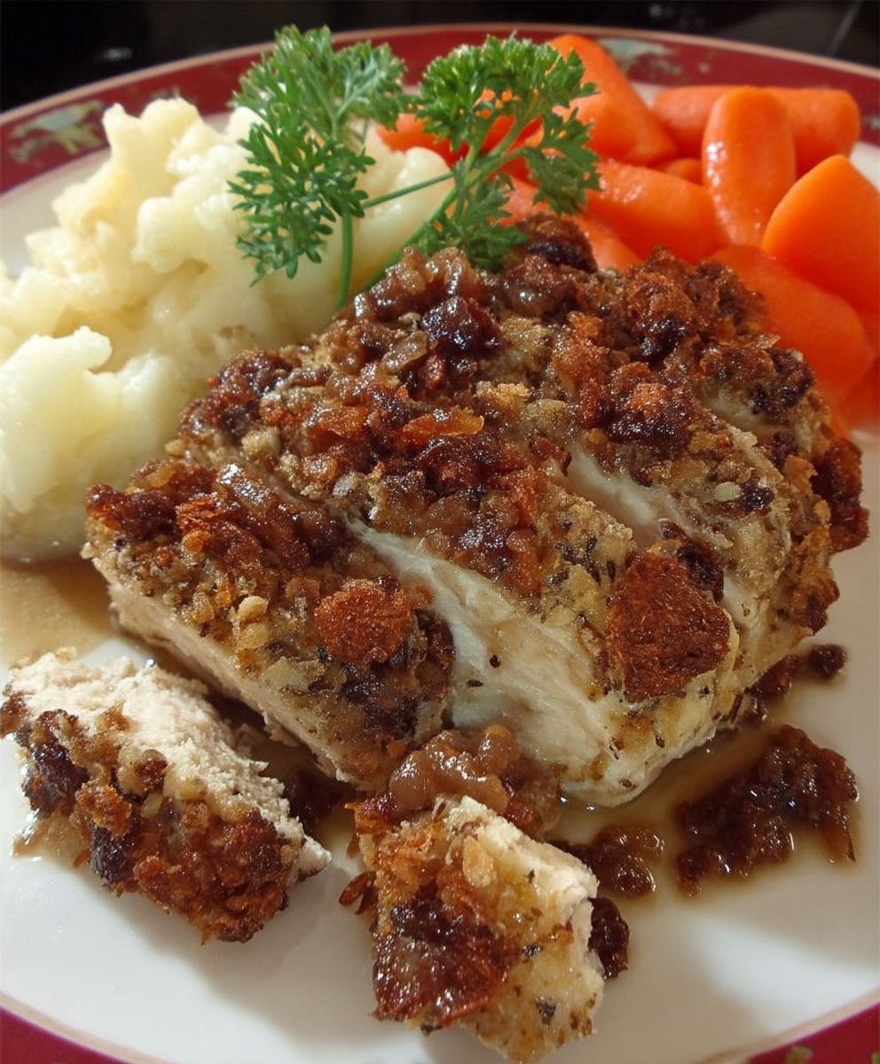 Flake chicken