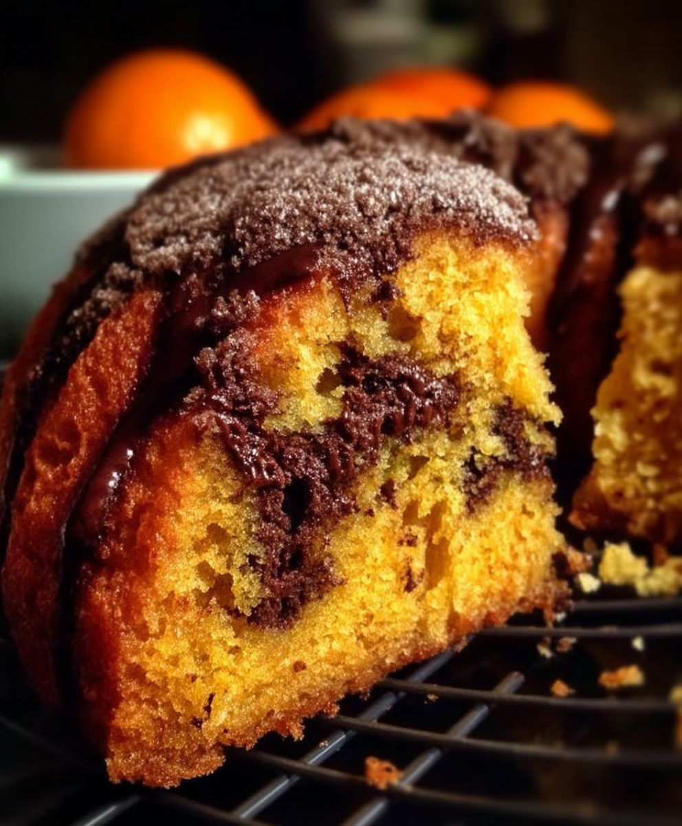 Clementine Chocolate Chip Cake