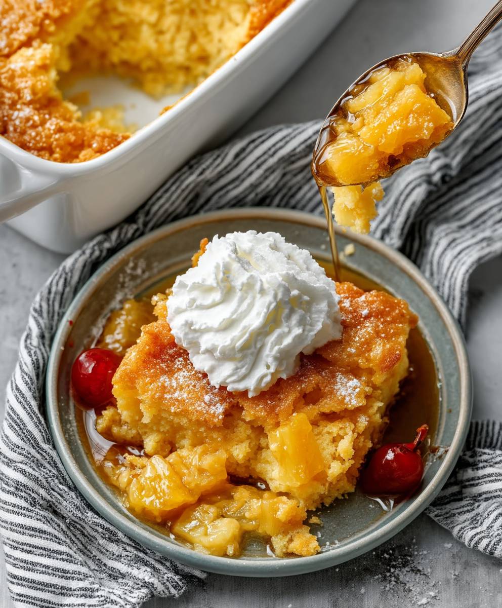 Pineapple Dump Cake