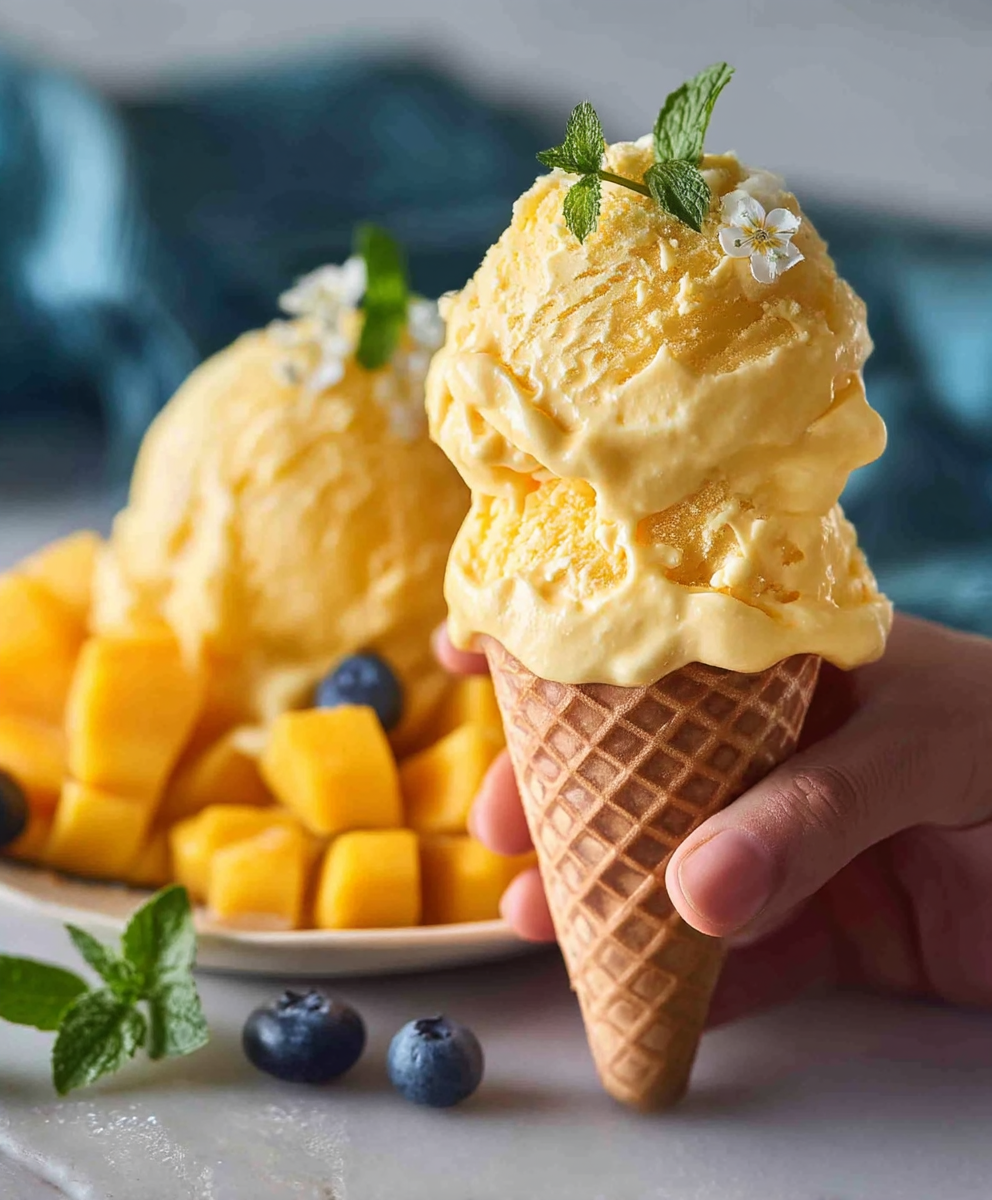 Mango Ice Cream