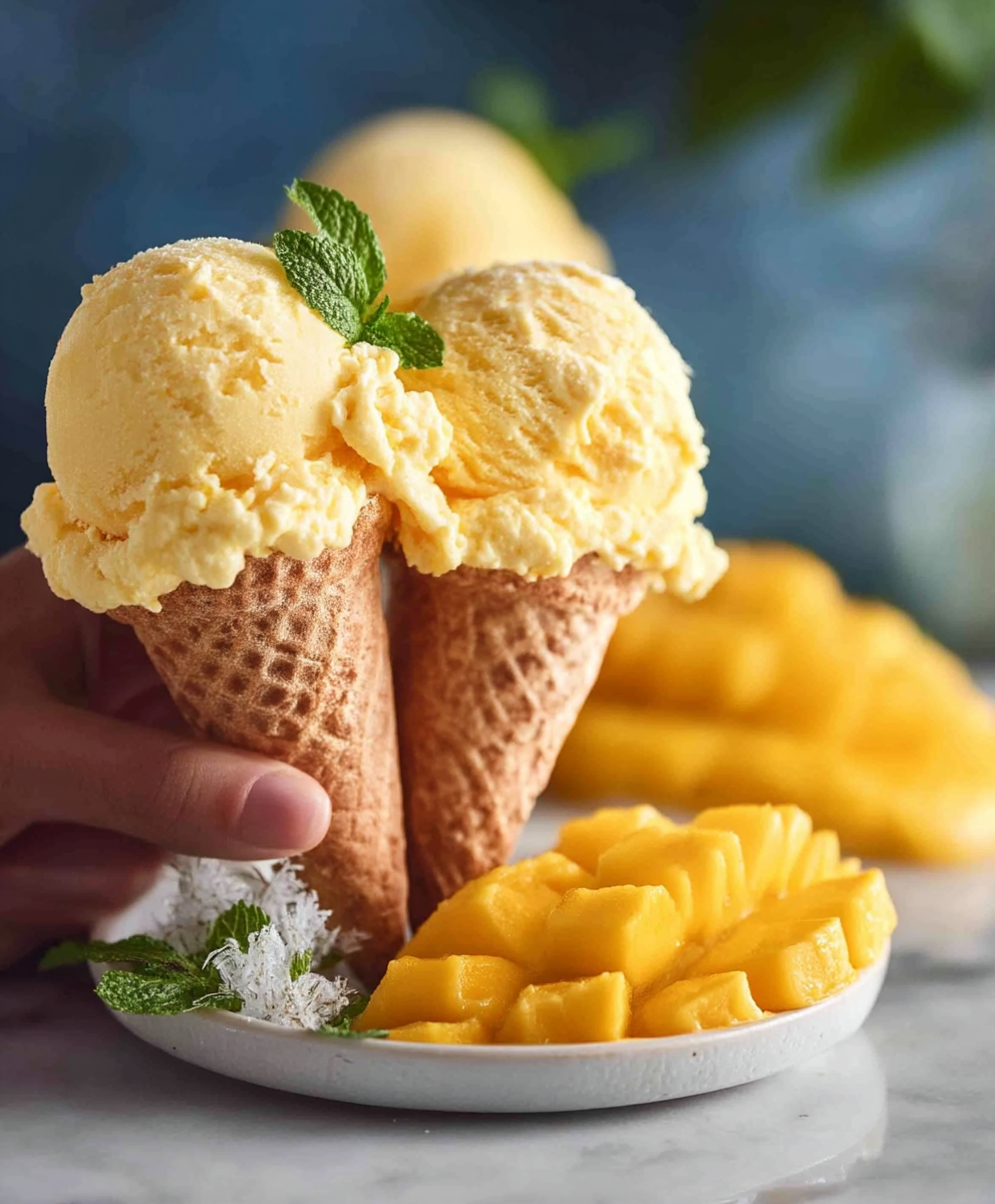 Mango Ice Cream